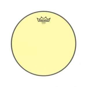 Remo BE-0312-CT-YE 12inch Emperor Colortone Tom Batter Drum Head, Yellow
