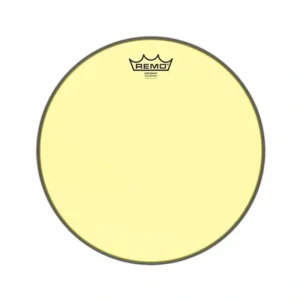 Remo BE-0313-CT-YE 13inch Emperor Colortone Tom Batter Drum Head, Yellow
