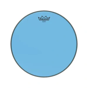 Remo BE-0314-CT-BU 14inch Emperor Colortone Tom Batter Drum Head, Blue