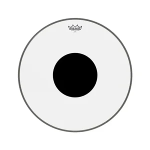 Remo CS-1320-10 20inch Bass Controlled Sound Clear Black Dot On Top Drum Head