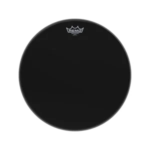Remo ES-1016-00 16Inch Ambassador Ebony Bass Drum Head