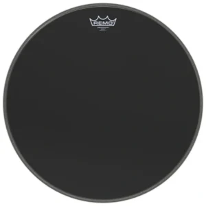Remo ES-1018-00 18inch Ambassador Ebony Bass Drum Head