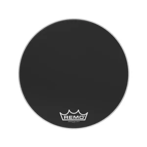 Remo ES-1022-MP 22inch Bass Crimplock Ambassador Ebony Drum Head