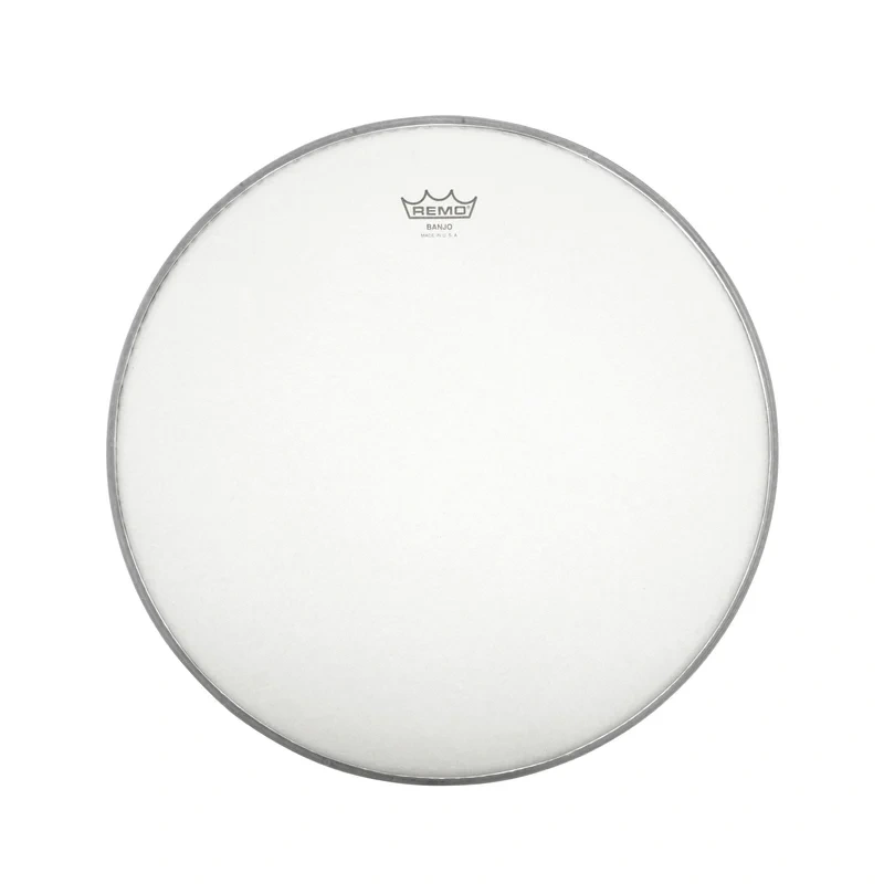 Remo Frosted Top Banjo Head, 11 13/16 Inch Diameter, High Crown (1/2 Inch)