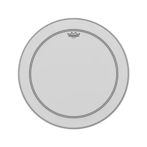 Remo P3-1122-C2 22inch Powerstroke III Coated White Falam Patch Bass Drum Head
