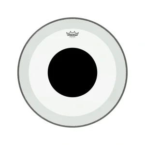 Remo P3-1322-10 22inch Powerstroke 3 Clear Bass Drum Head w/Top Black Dot
