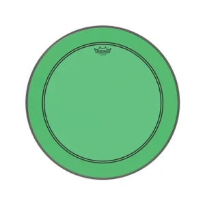 Remo P3-1322-CT-GN 22inch Powerstroke P3 Bass Colortone Batter Drum Head, Green