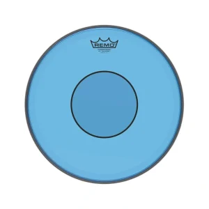 Remo P7-0313-CT-BU 13inch Powerstoke 77 Colortone Snare Batter Drum Head, Blue