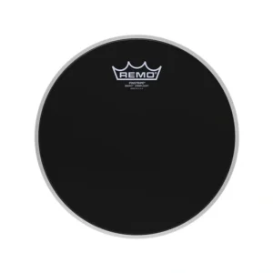 Remo PS-0410-MP 10inch Batter Crimplock Pinstripe Ebony Drum Head