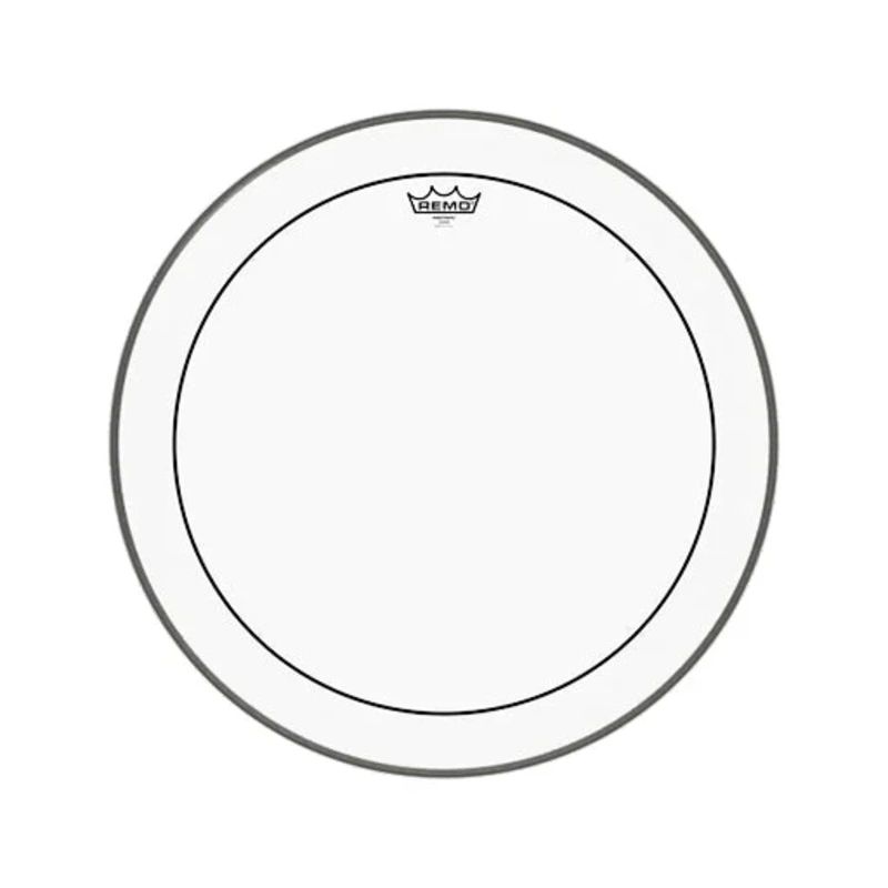 Remo PS-1322-00 22Inch Pinstripe Clear Batter Bass Drum Head