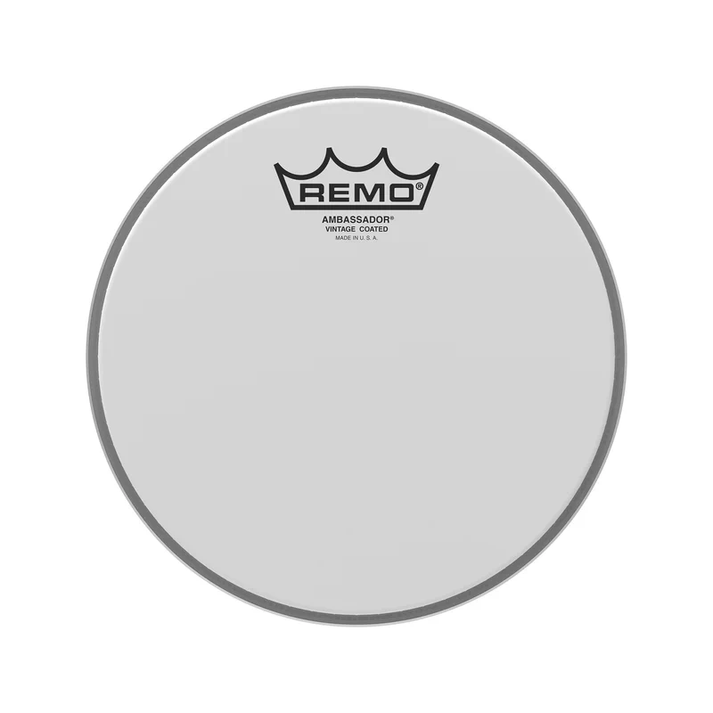 Remo VA-0108-00 8inch Ambassador Vintage Batter Coated Drum Head