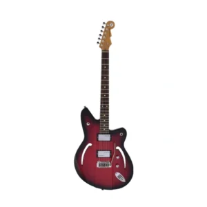 Reverend AIRSONIC W Electric Guitar (Metallic Red Burst)