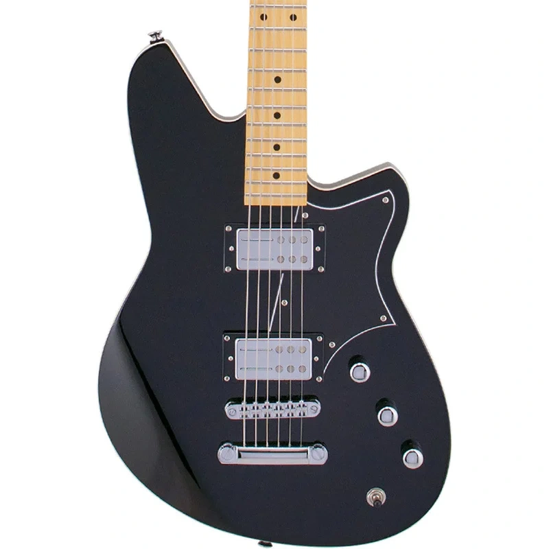 Reverend Descent RA Baritone Electric – Midnight Black