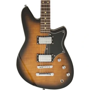 Reverend Descent RA Baritone Guitar – Flame Maple Coffee Burst