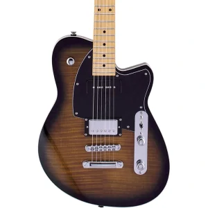 Reverend Double Agent OG – Coffee Burst Flame Maple