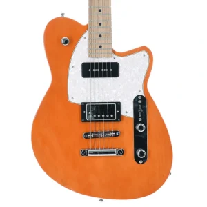 Reverend Double Agent OG Roasted Maple Neck, Rock Orange