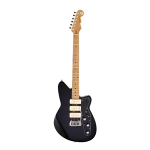 Reverend JETSTREAM 390 Electric Guitar (Midnight Black)