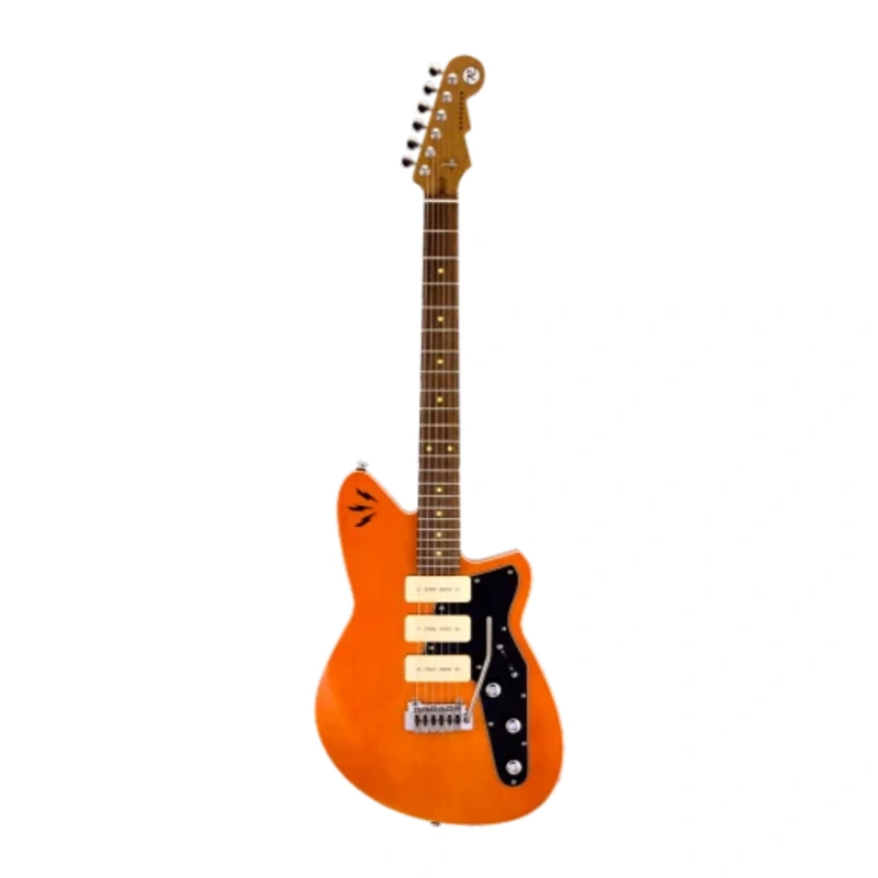 Reverend RON ASHETON JETSTREAM 390 Electric Guitar (Rock Orange)