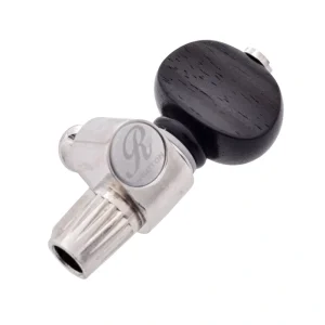 Rickard 5th String Tuner for Banjo, Nickel/Ebony