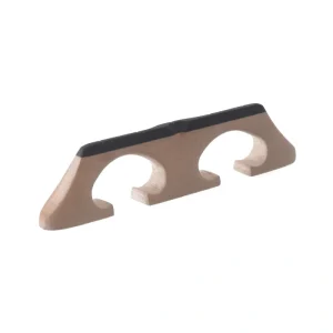 Sampson Bluegrass Banjo Bridge, 5/8″ Maple/Ebony, Crowe-Spaced