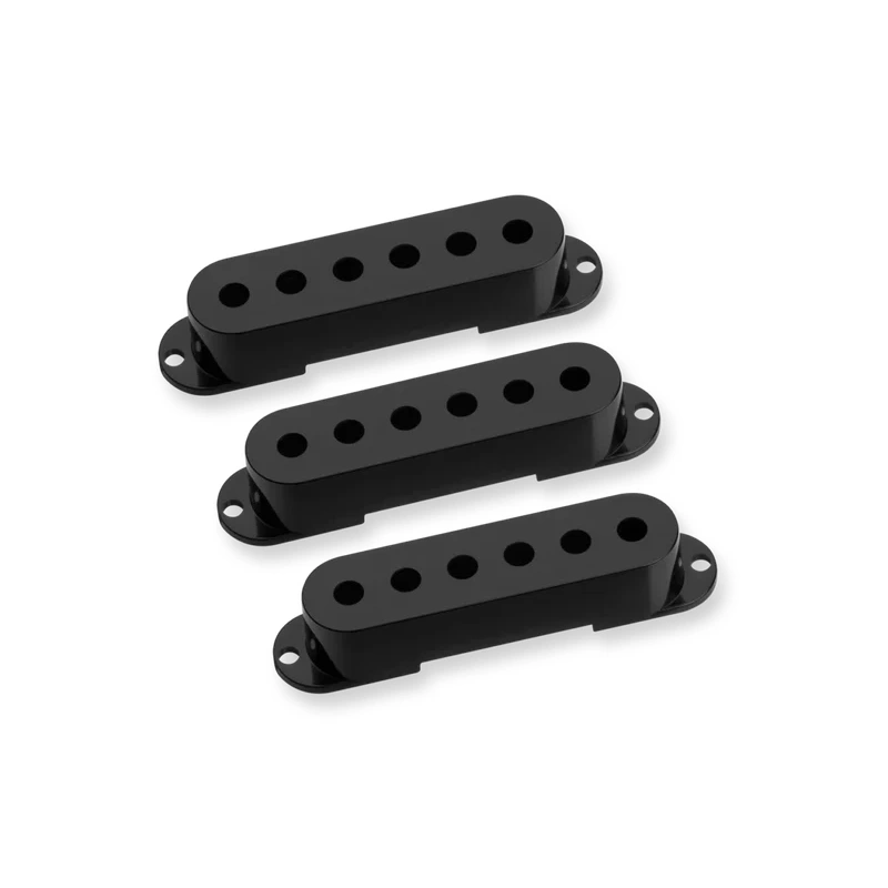 Seymour Duncan 11800-01-B-NOL Strat Cover Black Pack of 3 No-Logo
