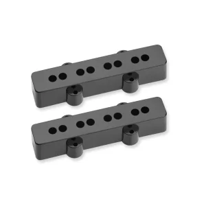 Seymour Duncan 11800-05-BR-BLK Jazz Cover Black Bridge Pack of 6