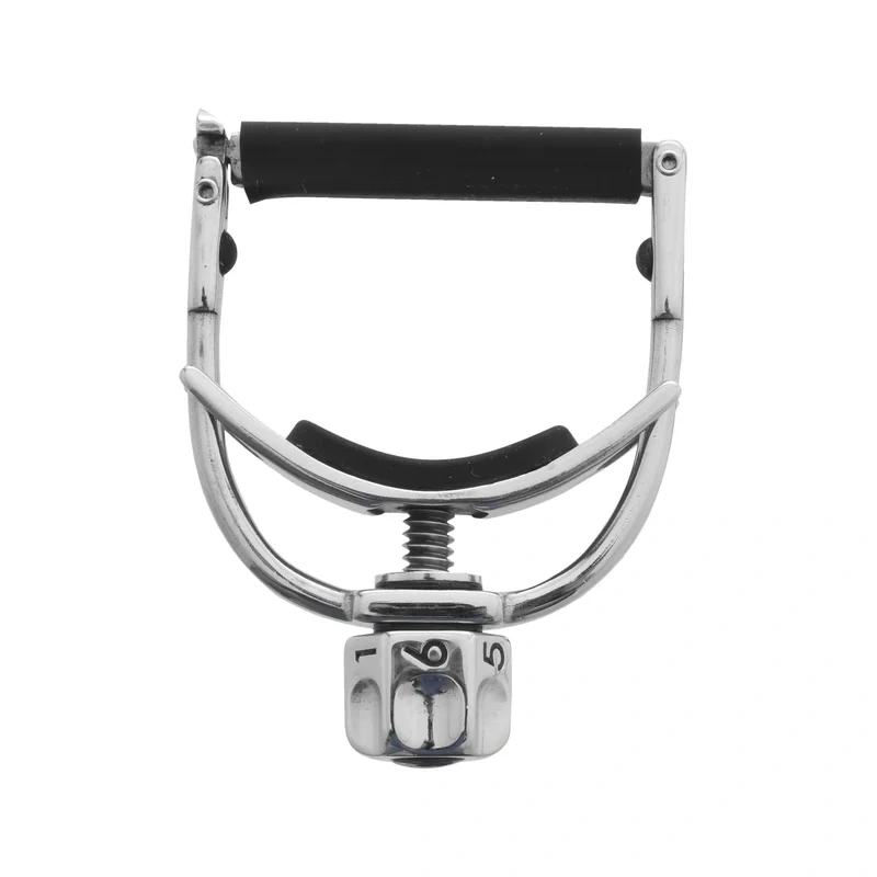 Shubb F5 Fine Tune Banjo Capo, U-Shaped, Screw Operated, Radiused Fretboard Profile