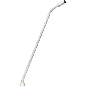 Shure MX415WLP/N 15″ Gooseneck Mic with No Capsule No Preamp & 2-Color LED Ring on Bottom – White