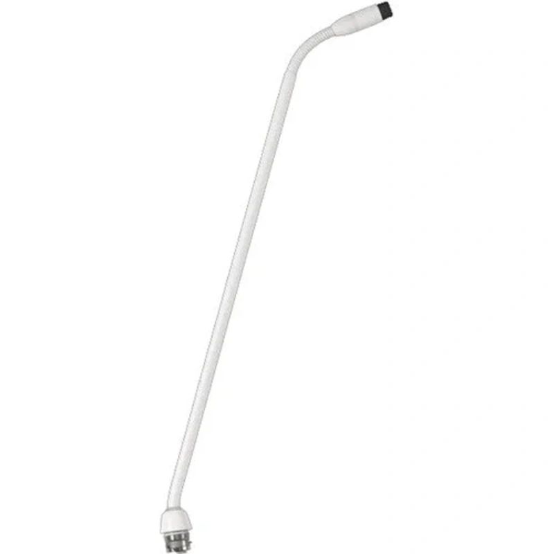 Shure MX415WRLP/N 15″ Gooseneck Mic with No Capsule No Preamp & Red LED Ring on Top – White