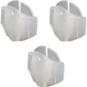 Shure RPM40SM Sticky Mount for TwinPlex Microphones 3-Pack – Clear