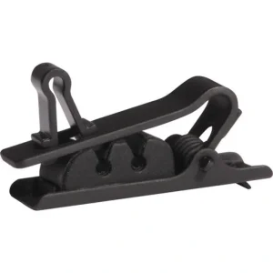 Shure RPM40STC/B Single Tie Clip for TwinPlex Lavalier Microphones 3-Pack – Black