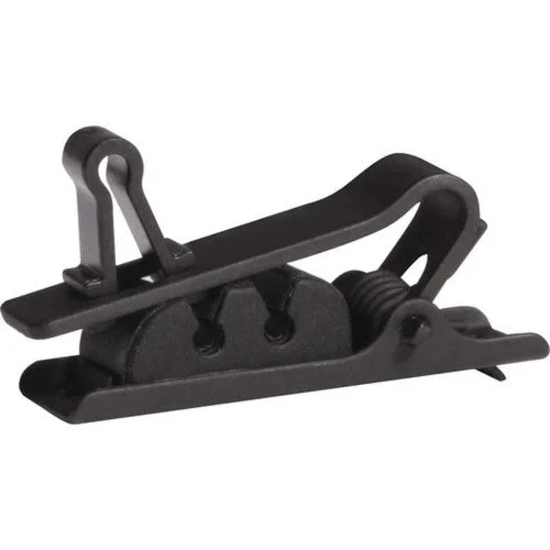 Shure RPM40STC/B Single Tie Clip for TwinPlex Lavalier Microphones 3-Pack – Black