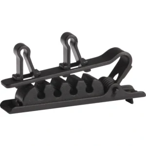 Shure RPM40TC/B Dual Tie Clip for TwinPlex Lavalier Microphones 3-Pack – Black
