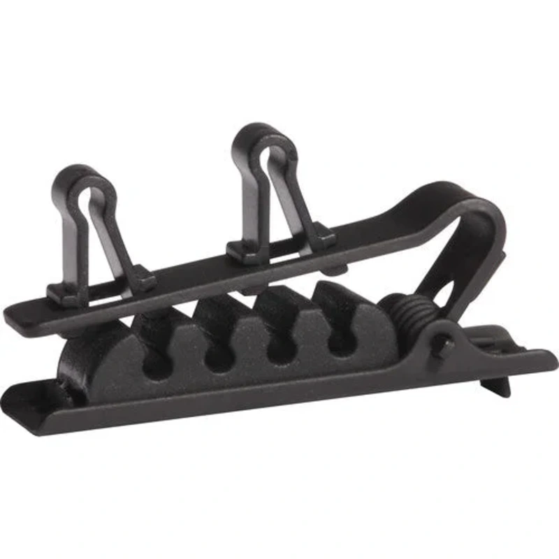 Shure RPM40TC/B Dual Tie Clip for TwinPlex Lavalier Microphones 3-Pack – Black