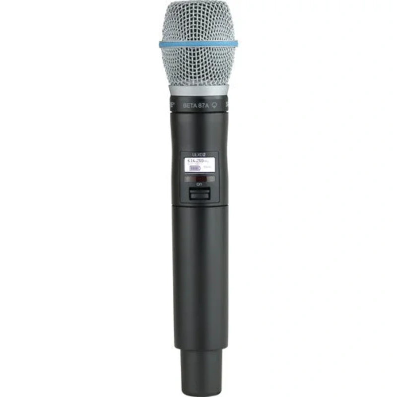 Shure ULXD2/B87A-V50 VHF Digital Handheld Wireless Microphone Transmitter w/ Beta 87A Capsule