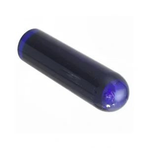 Silica Sound 113 Brass N’ Glass Bar Slide, Cobalt Blue