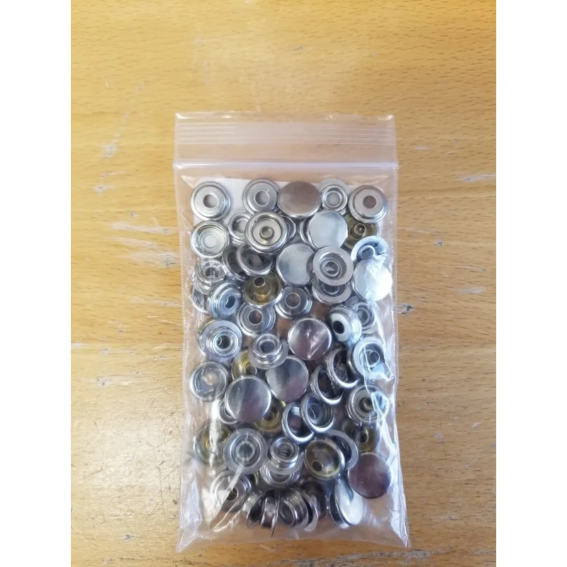 Snap Fastener Assortment #1201D, 72 pieces