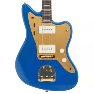 Squier 40th Anniversary Jazzmaster, Gold Edition, Lake Placid Blue