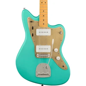 Squier 40th Anniversary Jazzmaster, Vintage Edition, Maple, Satin Seafoam Green