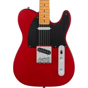Squier 40th Anniversary Telecaster, Vintage Edition, Maple, Satin Dakota Red