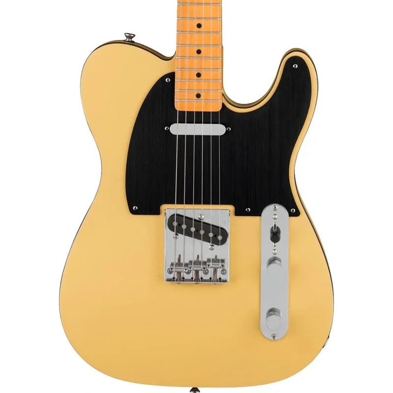 Squier 40th Anniversary Telecaster, Vintage Edition, Maple, Satin Vintage Blonde