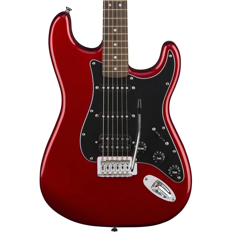 Squier Affinity Series Stratocaster HSS Pack – Candy Apple Red