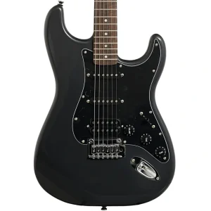 Squier Affinity Series Stratocaster HSS Pack, Charcoal Frost Metallic