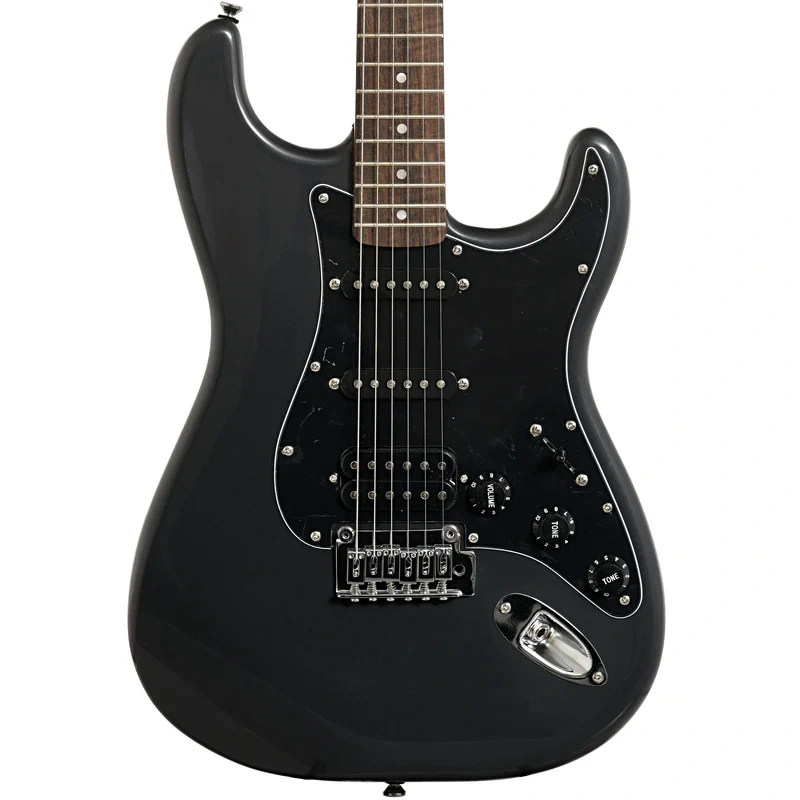 Squier Affinity Series Stratocaster HSS Pack, Charcoal Frost Metallic