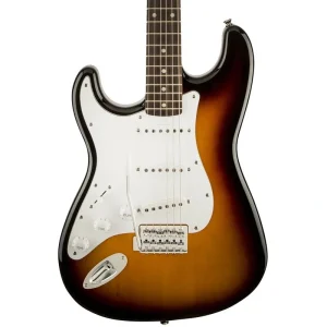 Squier Affinity Series Stratocaster – Left-Handed – Brown Sunburst