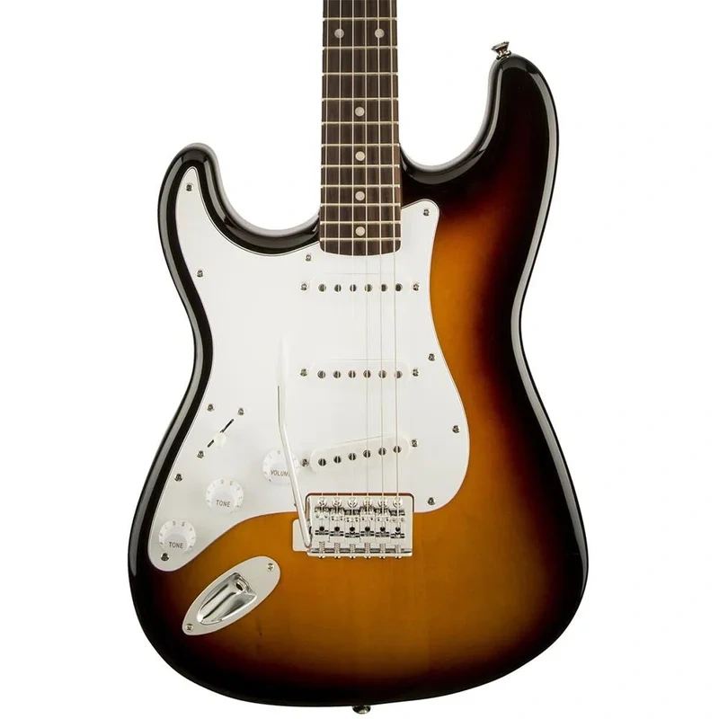 Squier Affinity Series Stratocaster – Left-Handed – Brown Sunburst