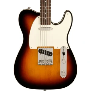 Squier Classic Vibe Baritone Custom Telecaster, Laurel, Parchment Pickguard, 3-Color Sunburst
