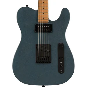 Squier Contemporary Telecaster RH Roasted Maple, Gunmetal Metallic