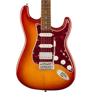 Squier Limited Edition Classic Vibe ’60s Stratocaster HSS Electric Guitar, Sienna Sunburst