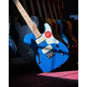Squier Paranormal Cabronita Telecaster Thinline, Lake Placid Blue